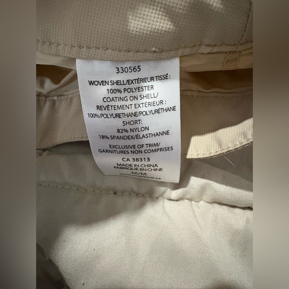 Avia women’s classic stretch side slit mini skort size medium beige - Picture 9 of 10